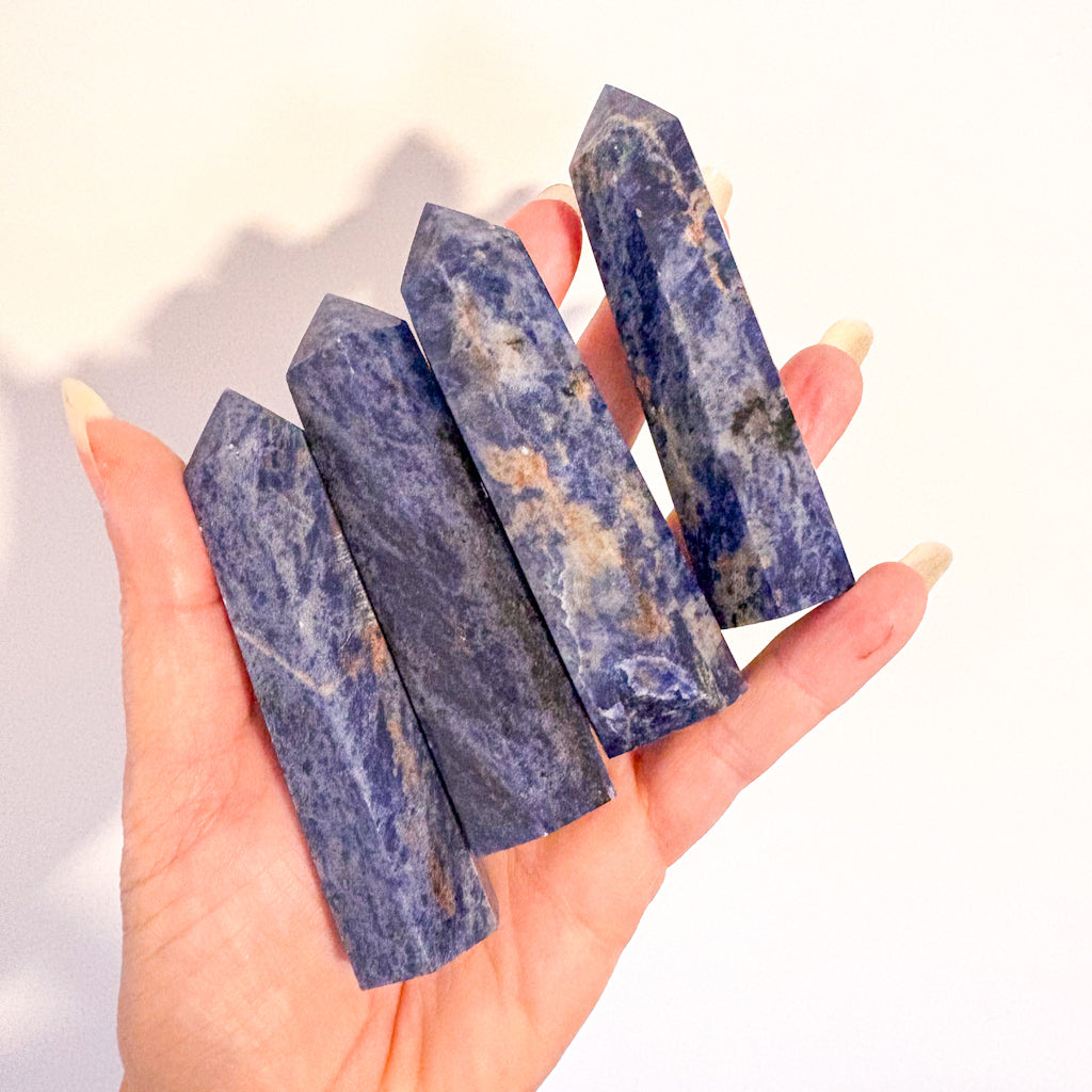 Sodalite crystal generator tower