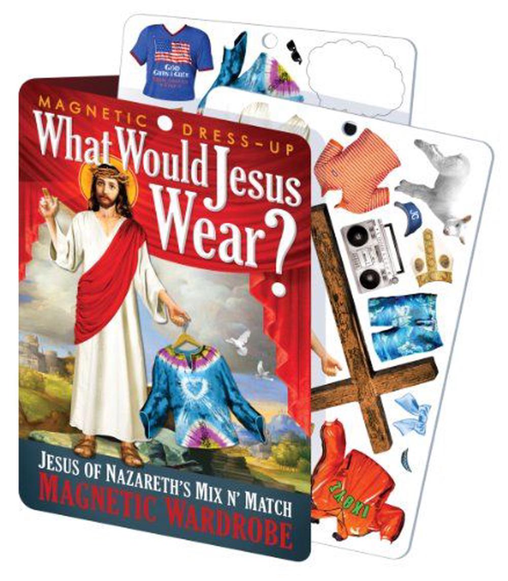 WWJW Magnetic dress up Jesus novelty set