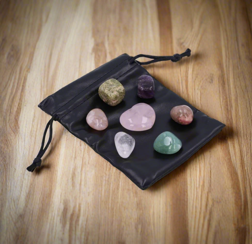 Love spell crystal set
