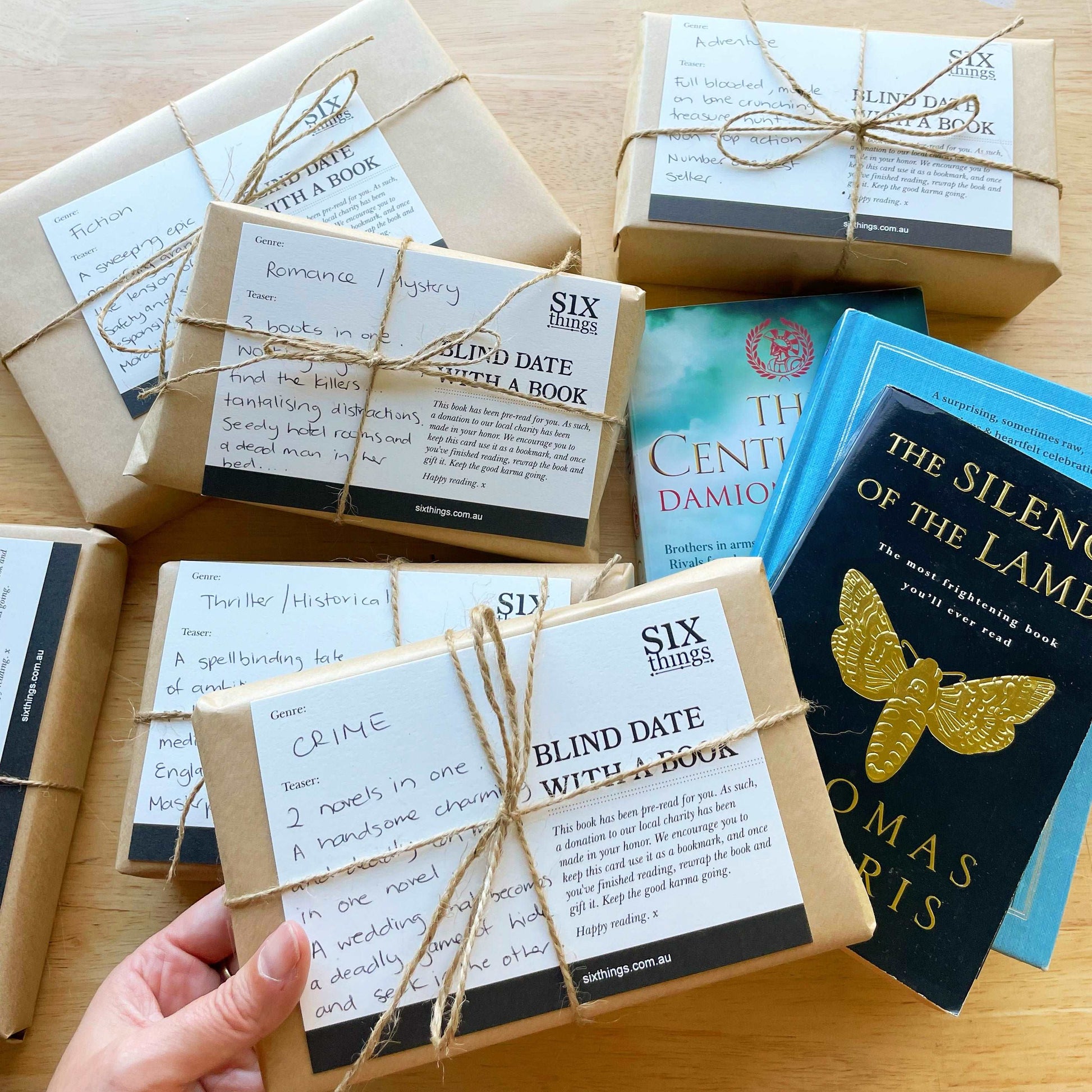 Blind date with a book - lucky dip book