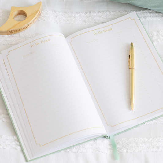 Book lovers reading journal