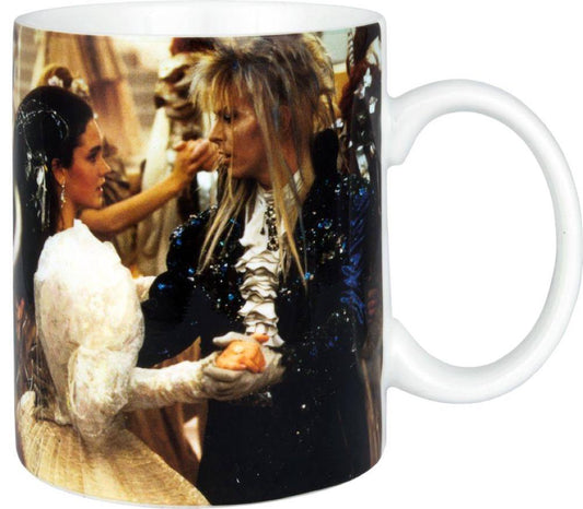 Labyrinth movie goblin king and Sarah mug