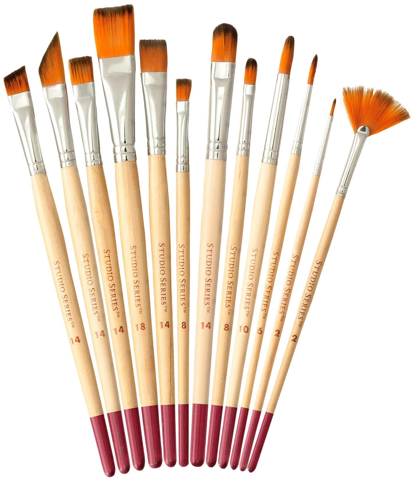 Artist paint brush set