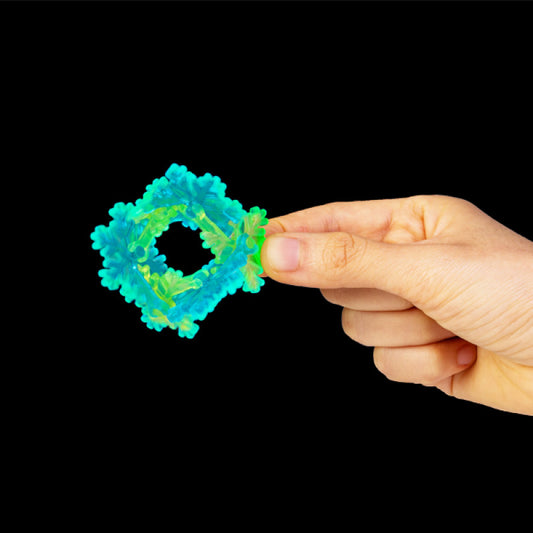 Glow in the dark fidget link toy