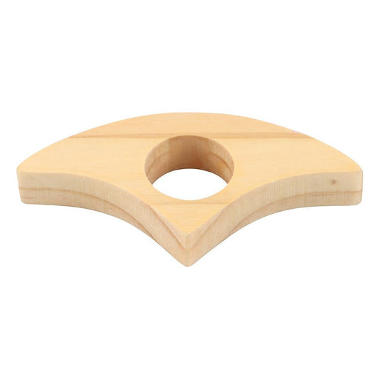 Book worm wooden page holder