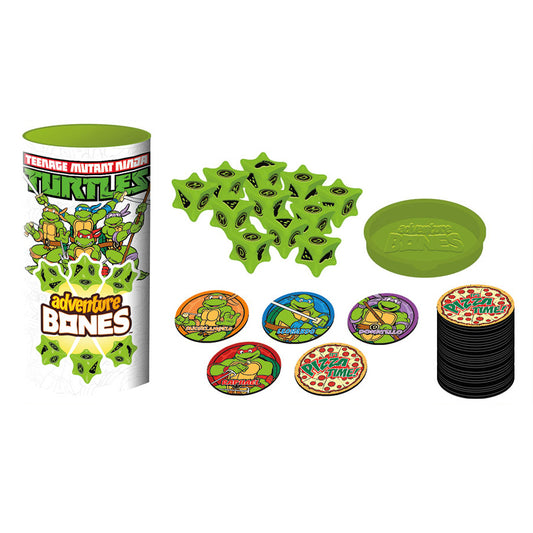 TMNT collectors knuckle bones game