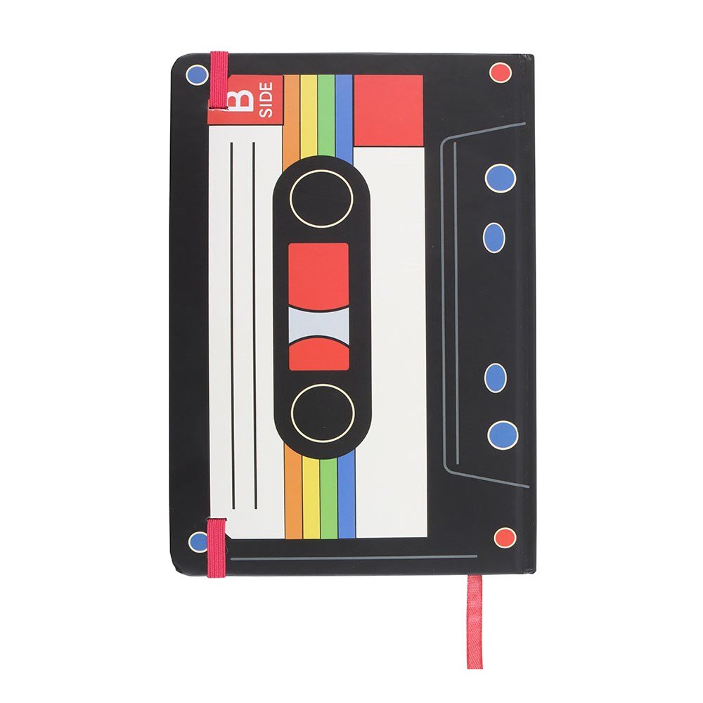Retro cassette tape journal notebook