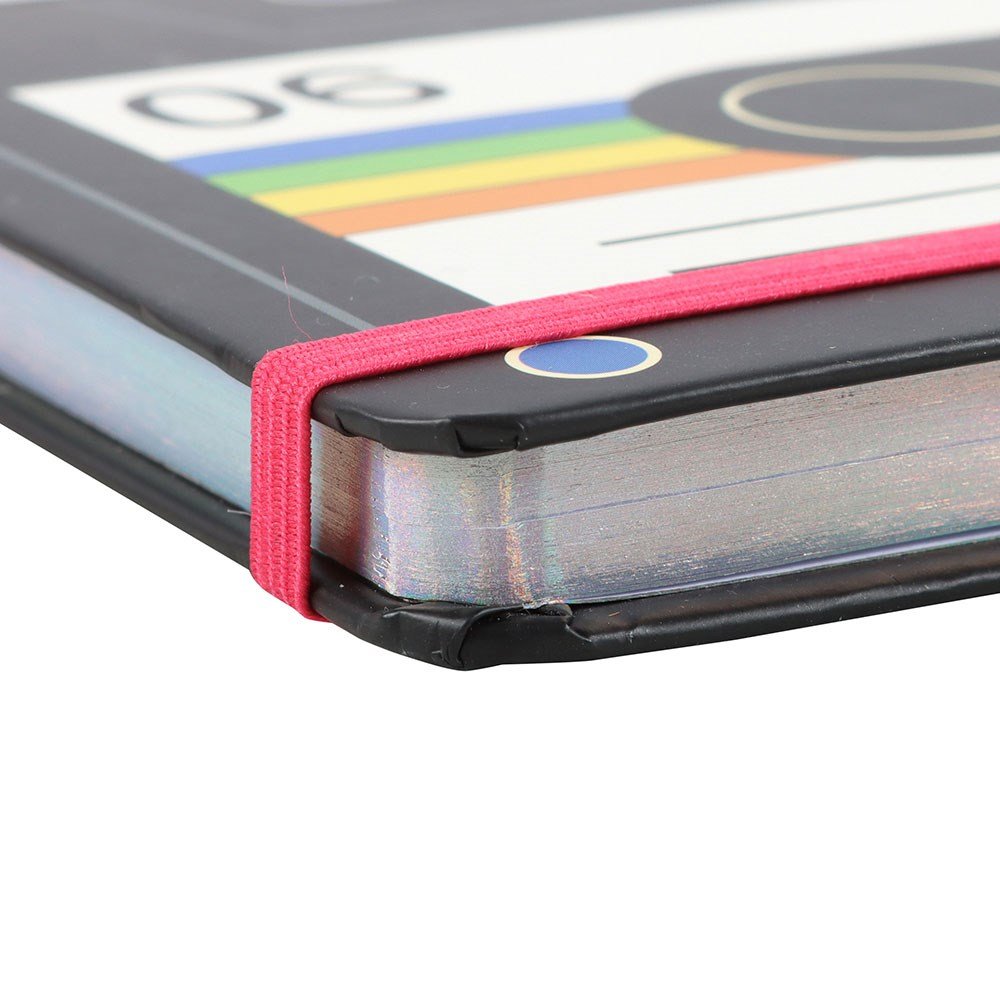 Retro cassette tape journal notebook