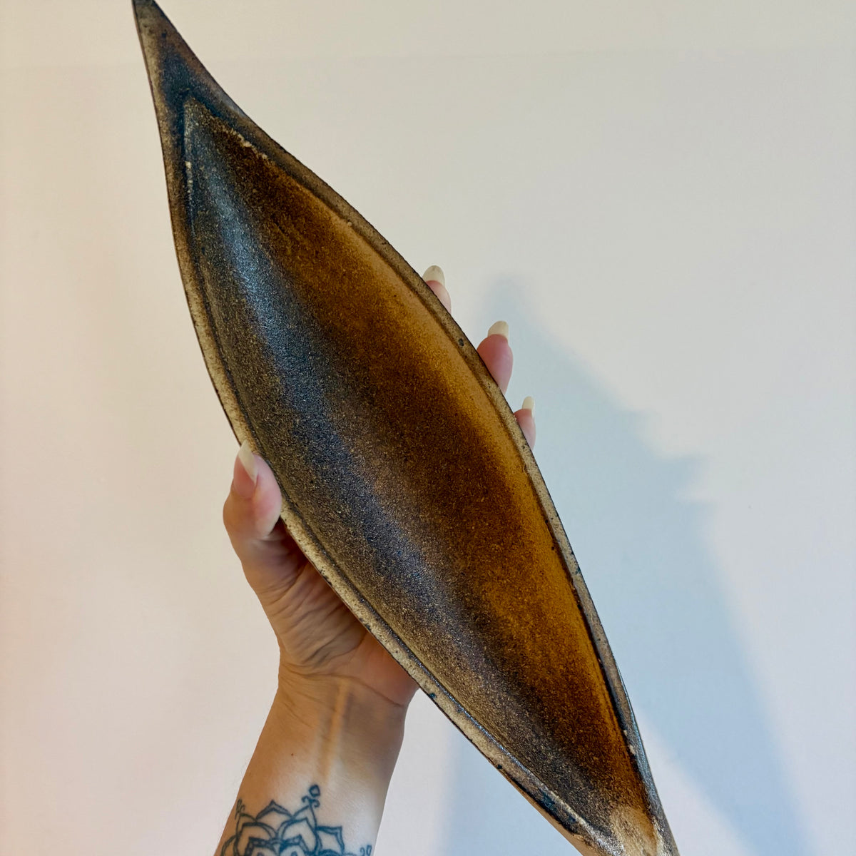 Bamboo boat bowl