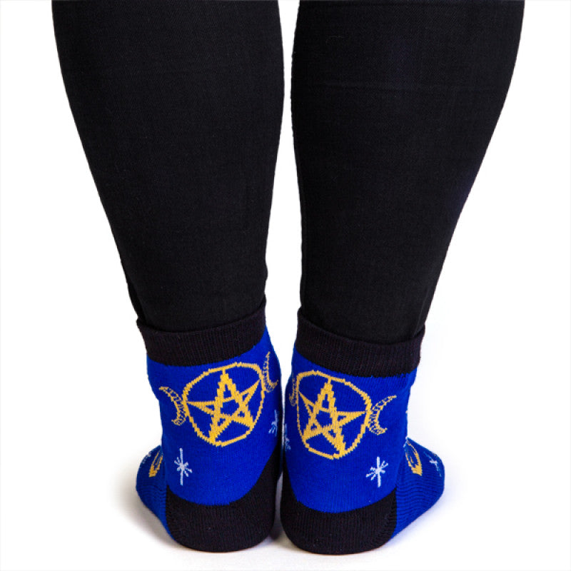 Wiccan pentagram socks