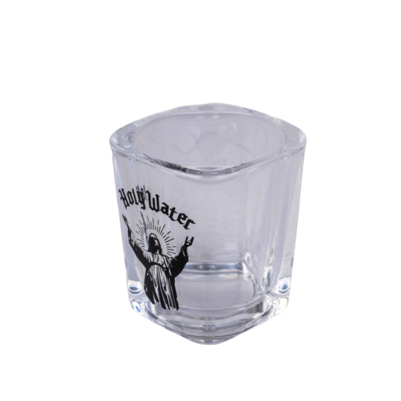 Jesus holy water drinking shot glass