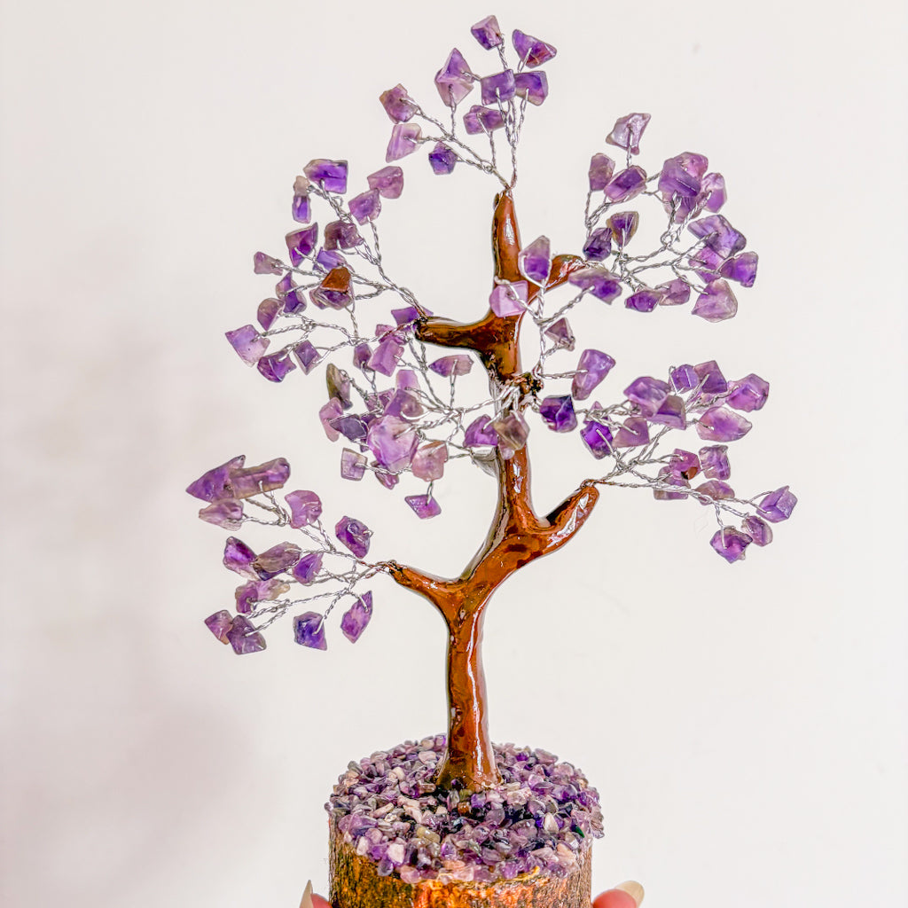 Large Amethyst Crystal Tree