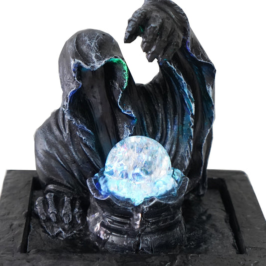 Grim reaper dead desktop water fountain