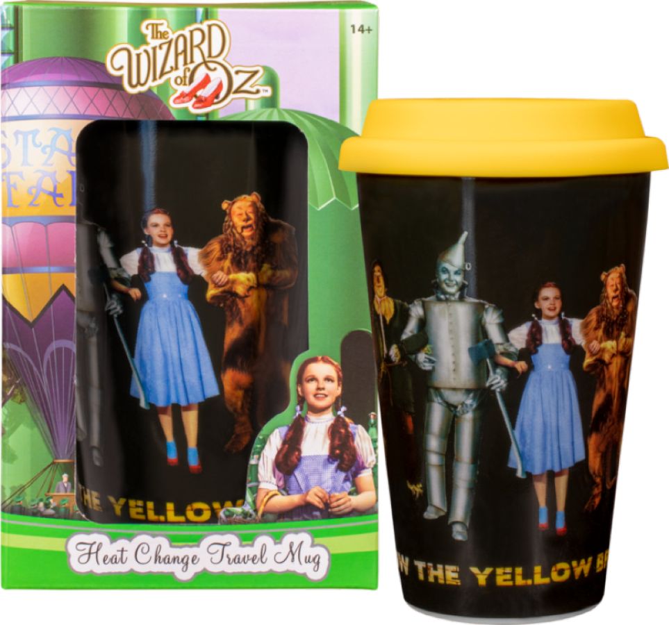 Wizard of Oz movie travel mug