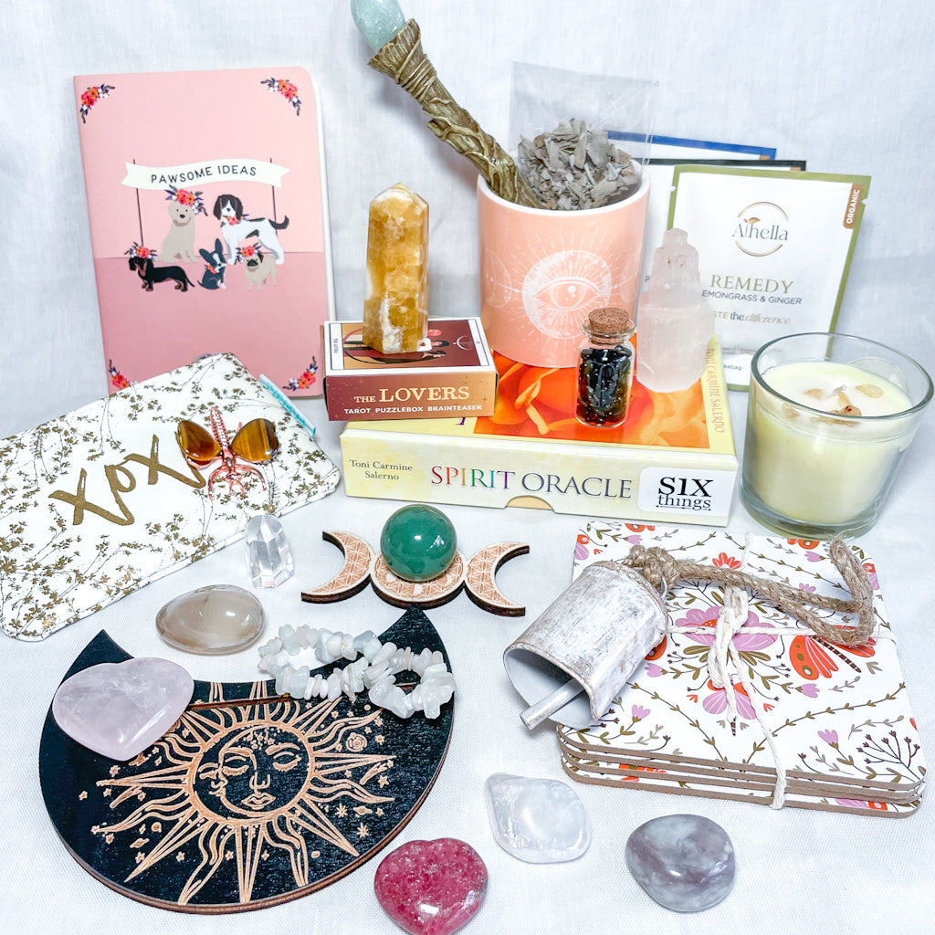 Good vibes Crystal Christmas countdown / xmas advent calendar gift box - limited edition