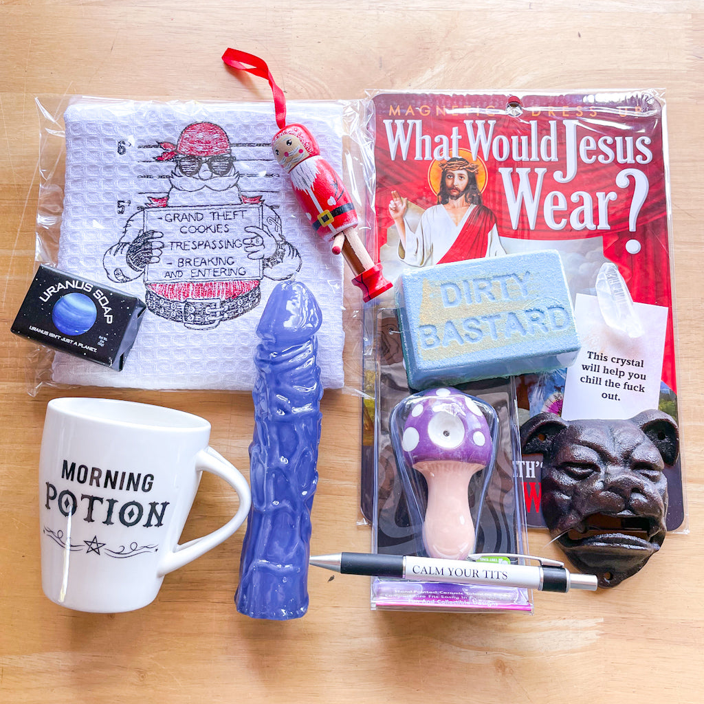 NAUGHTY advent calendar gift box