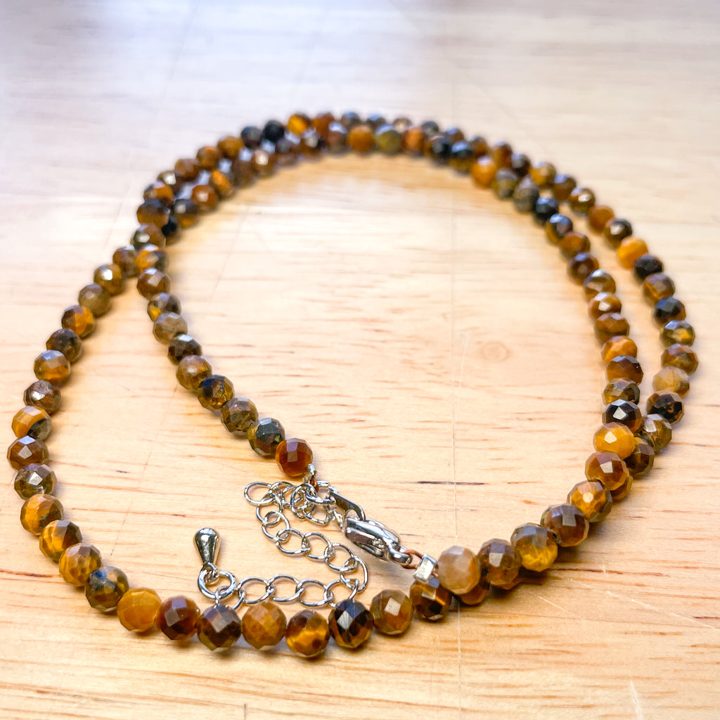 Tigers Eye Crystal necklace