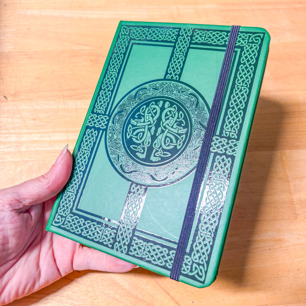 Celtic knot symbol notebook journal