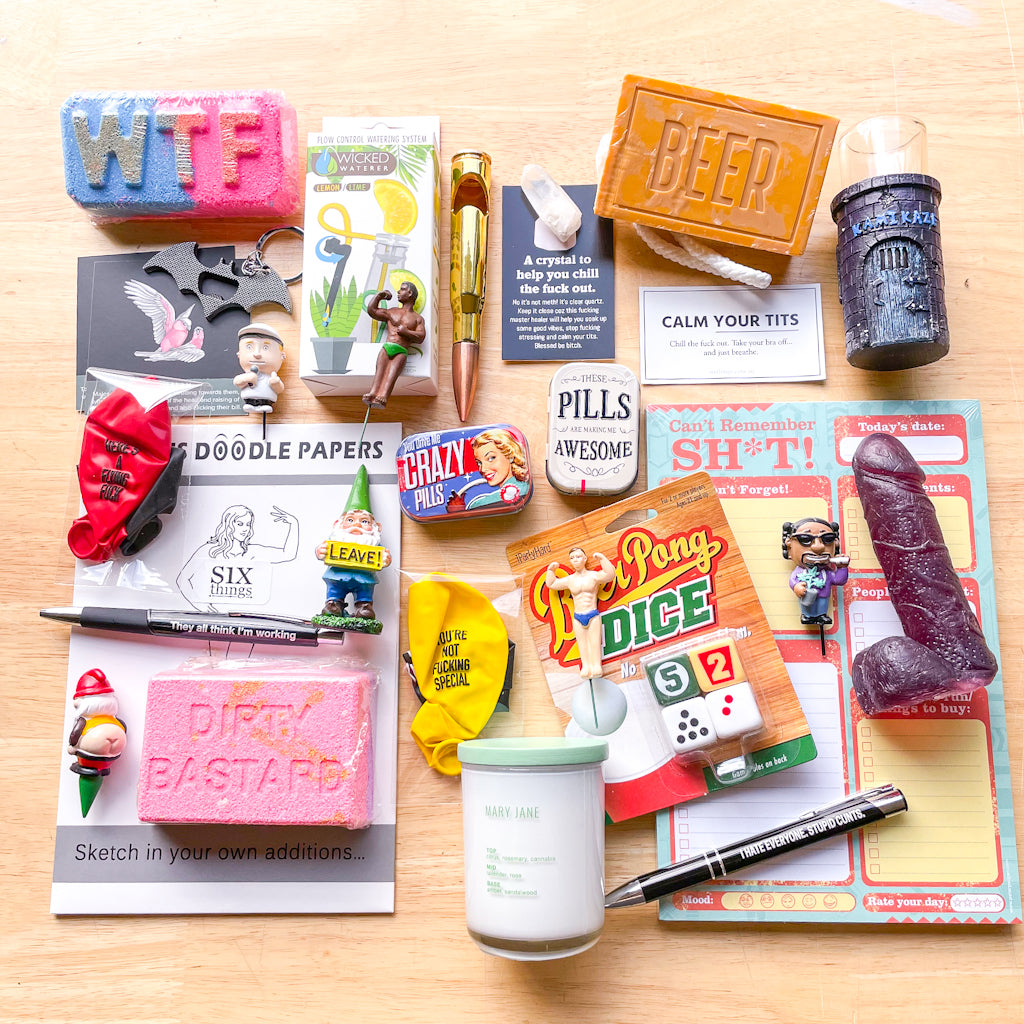 NAUGHTY advent calendar gift box