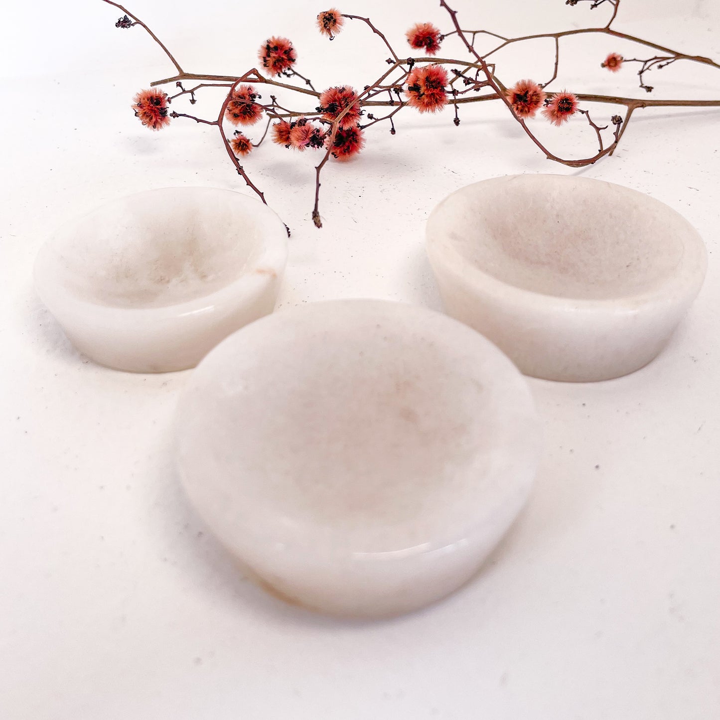 ONYX crystal mini bowl / trinket dish