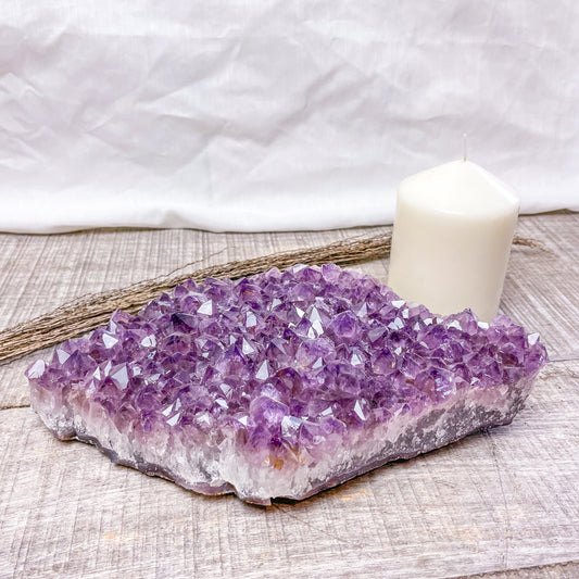 Amethyst A grade crystal cluster XL 1.6kg