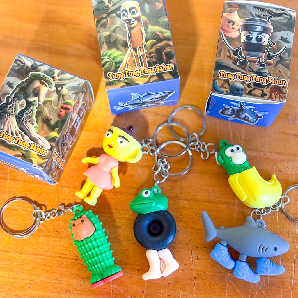 Brainrot keychain toy blind bag