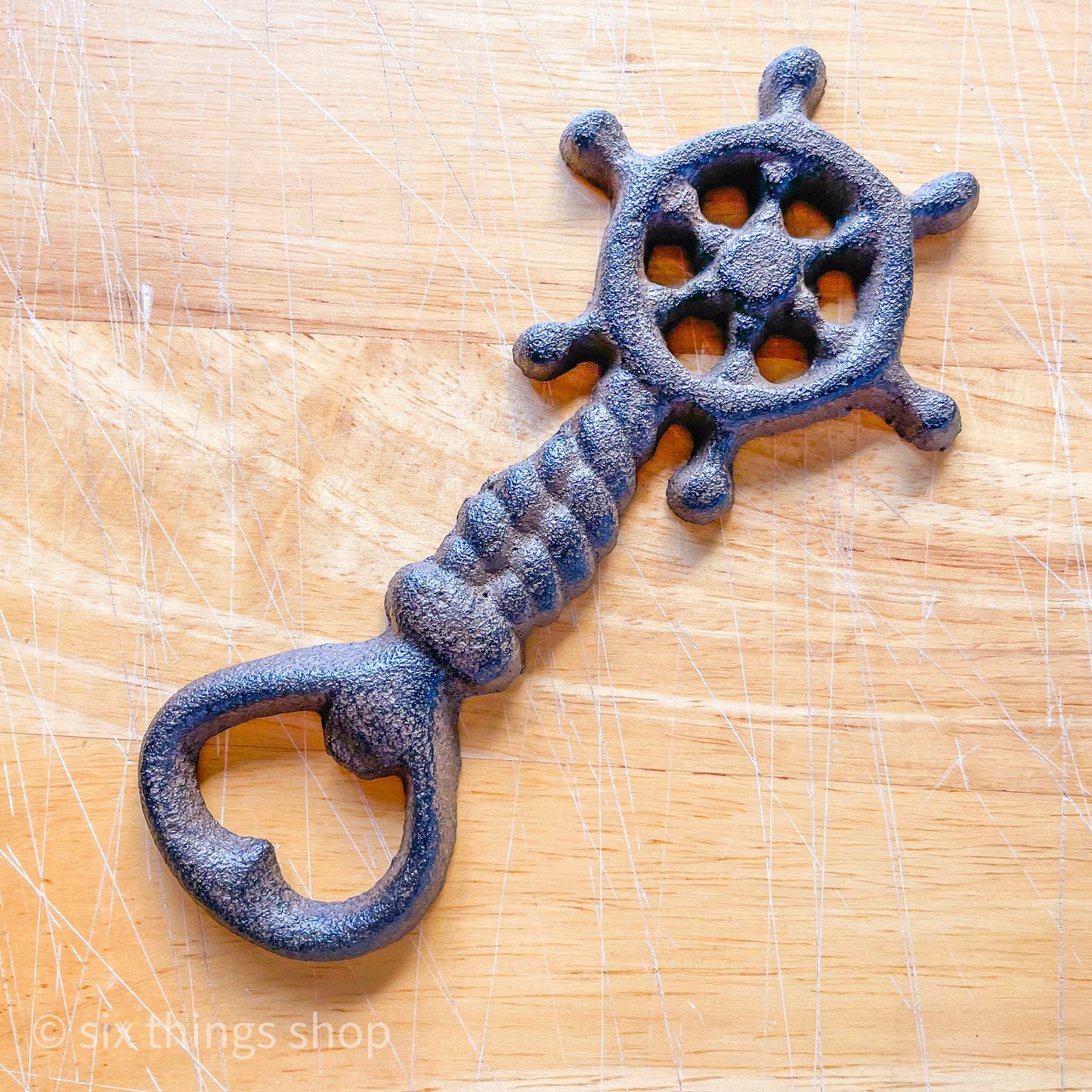 Cast iron Fishermans bottle opener