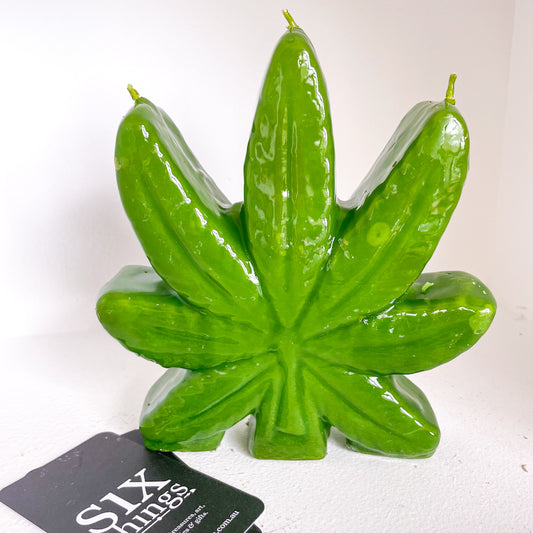 Cannabis / weed / Hemp leaf candle
