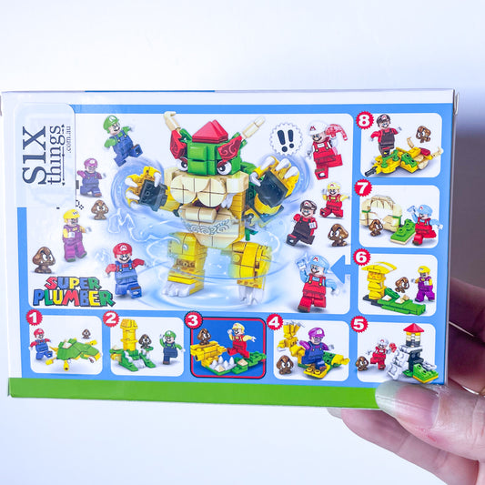 Super Mario Bros lego building blocks