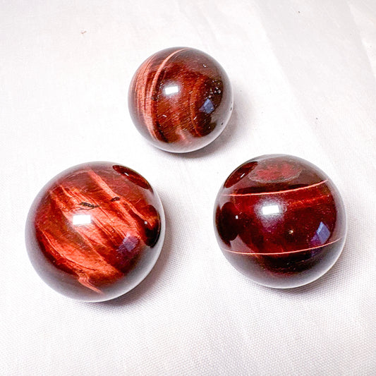 Dragons eye (Red Tiger eye) crystal sphere