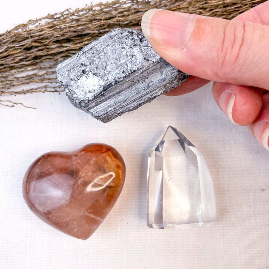 Crystal bundle - HEART