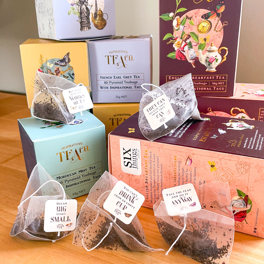 Good vibes teabags gift box - various flavours
