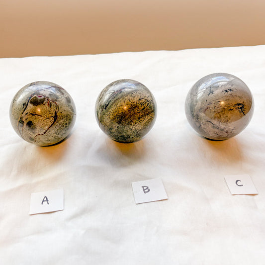 Picture Jasper crystal sphere