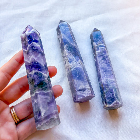 Amethyst Phantom Chevron point tower