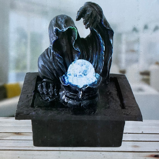 Grim reaper dead desktop water fountain