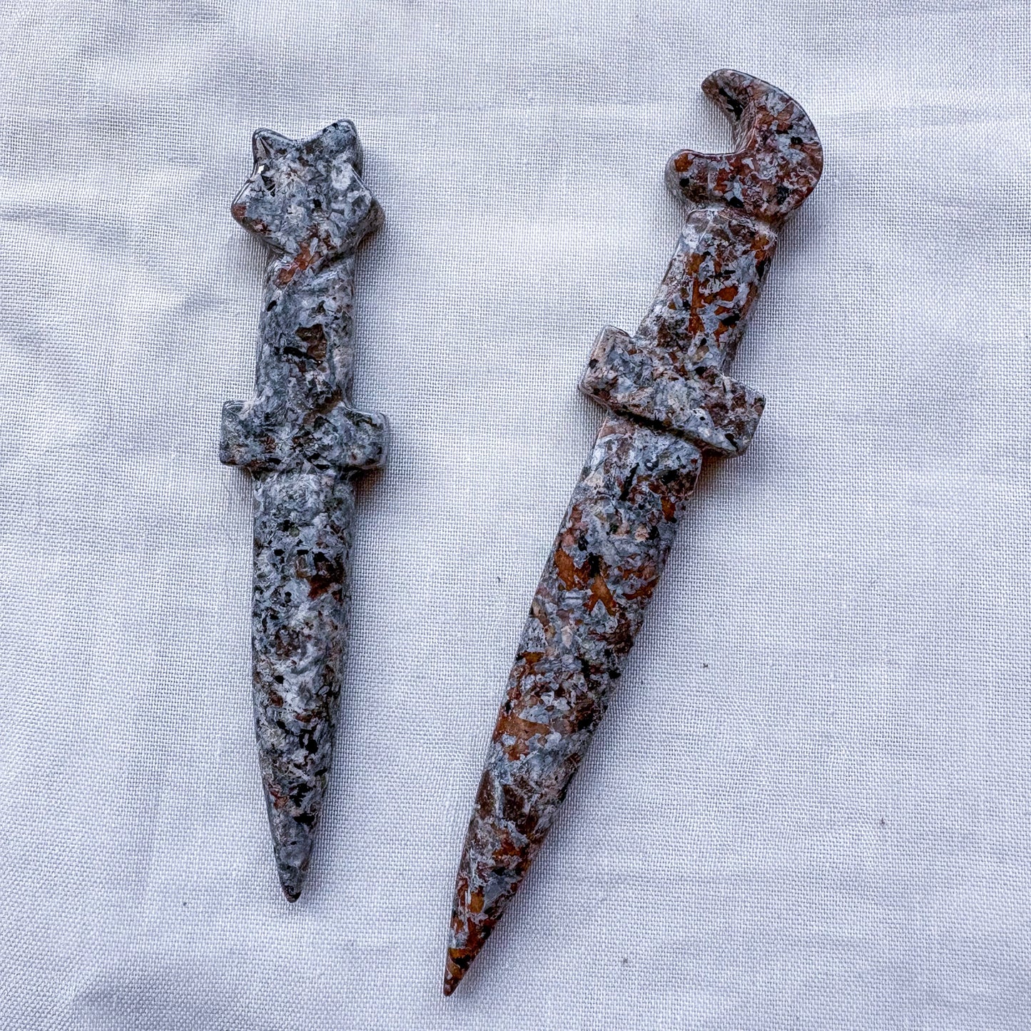Yooperlite witchy athame crystal knife