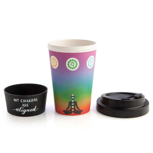 Eco Coffee cup aligned chakras