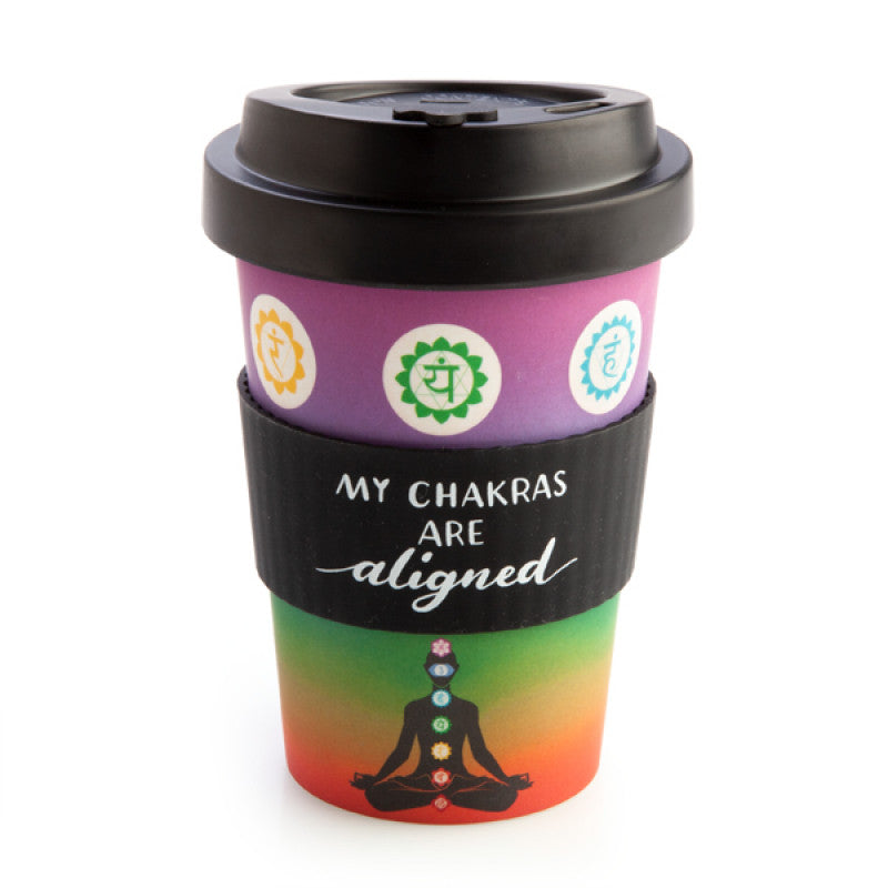 Eco Coffee cup aligned chakras