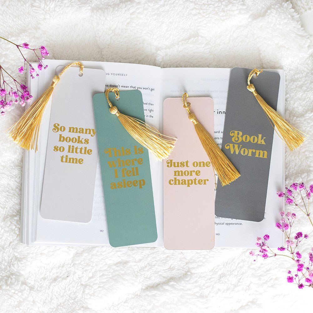 Luxury Book worm bookmark