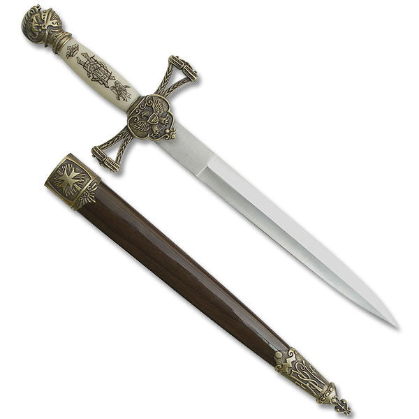 Medieval knight dagger sword knife