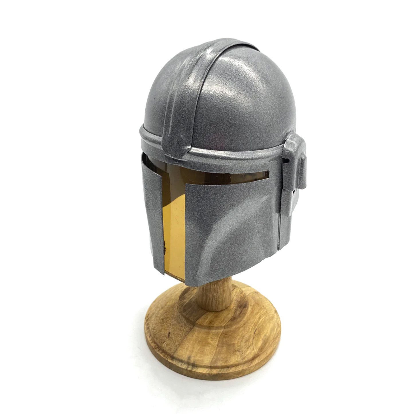 Star wars The Mandalorian beskar'gam Helment desk statue