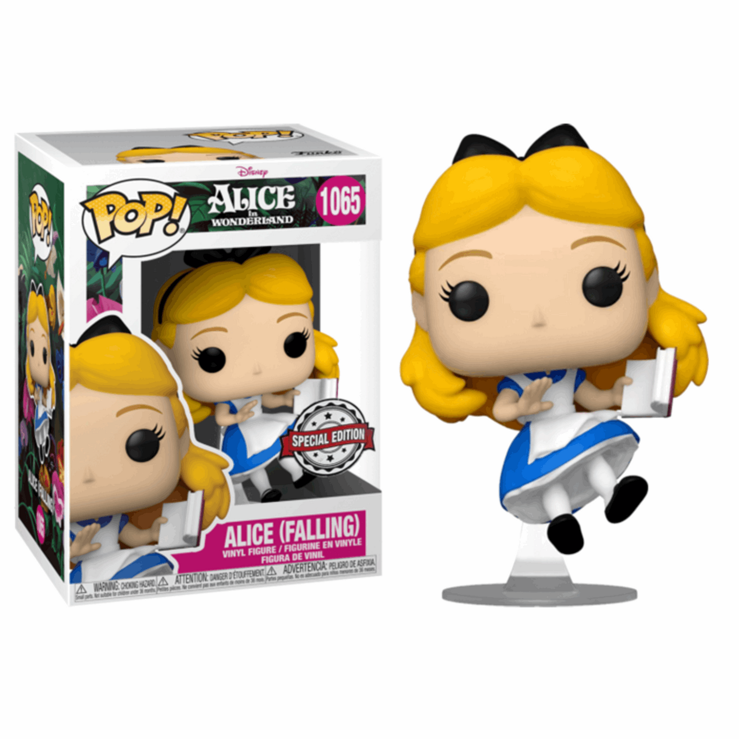 Alice in wonderland - Alice Falling 70th anniversary Pop! toy