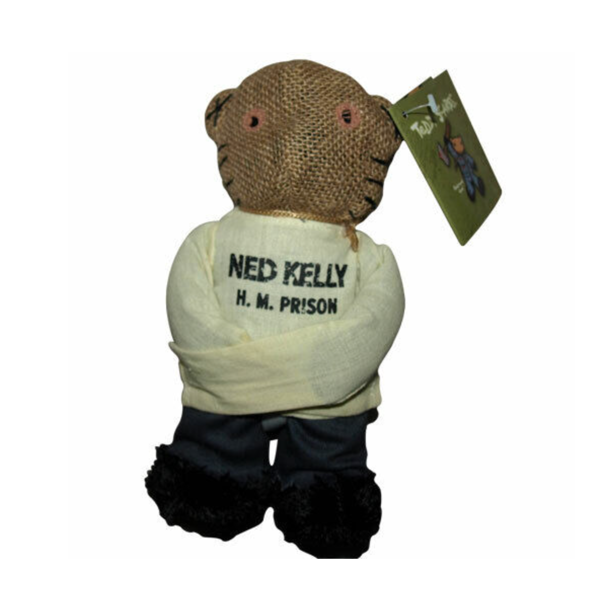 Horror Teddy bear Ned Kelly toy Six Things Shop Australia