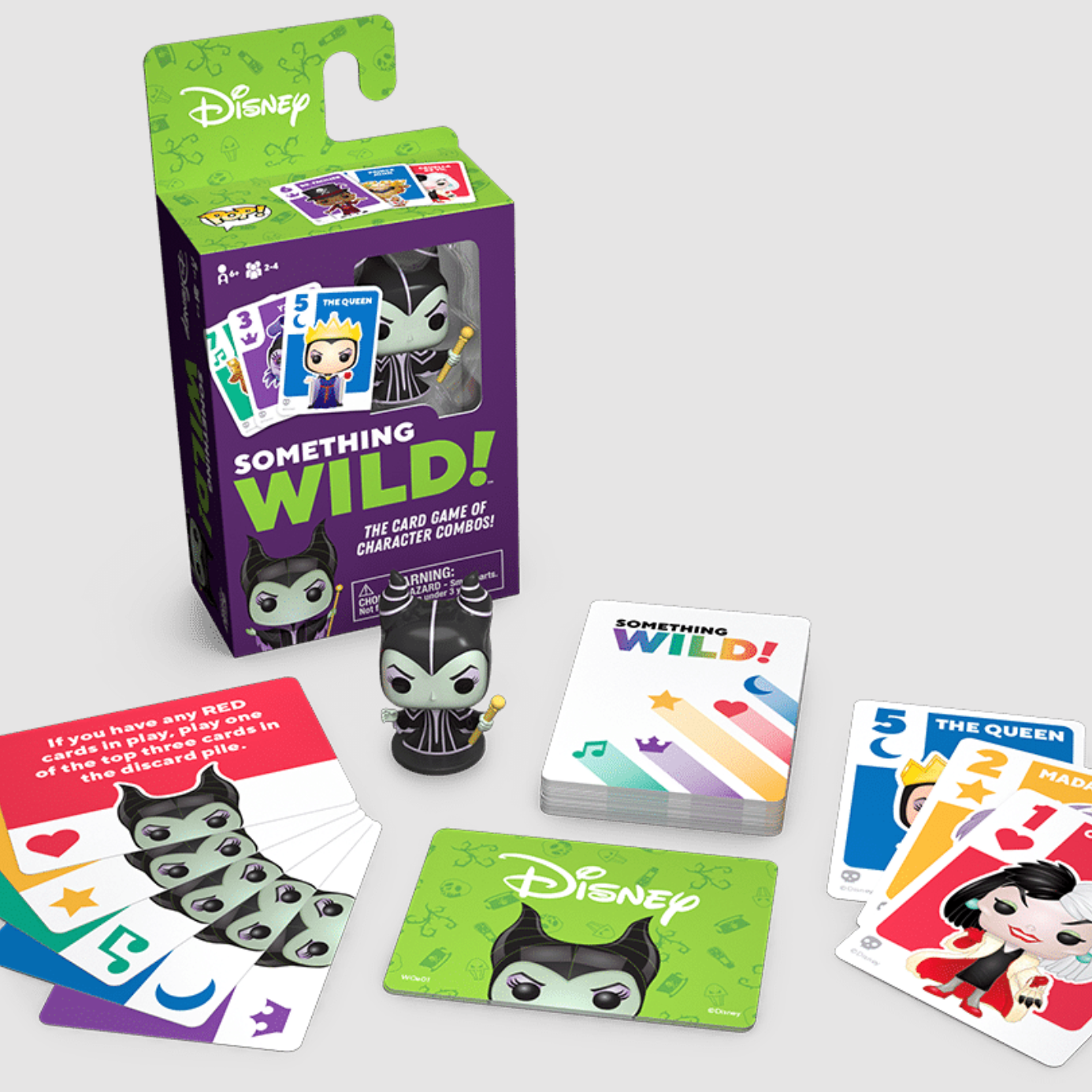 Pop toy figure + card game - various