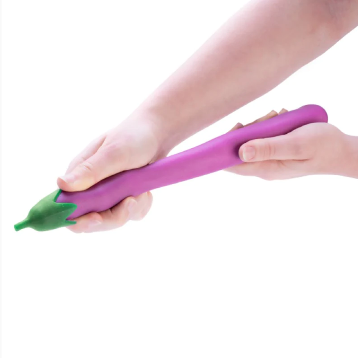 Eggplant emoji aubergine stress toy