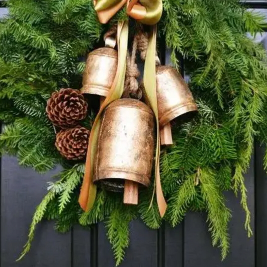 Vintage brass cow bell S - XL