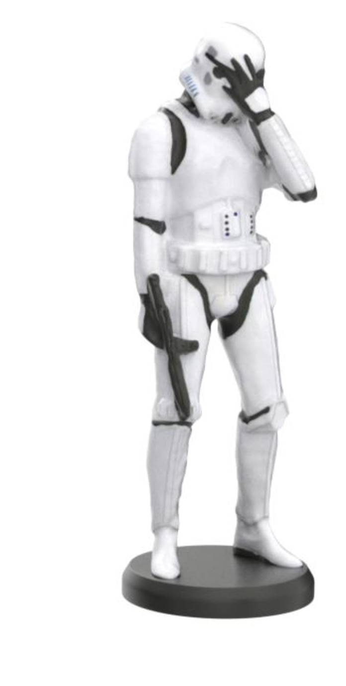 Star wars Stormtrooper Statue - missed again