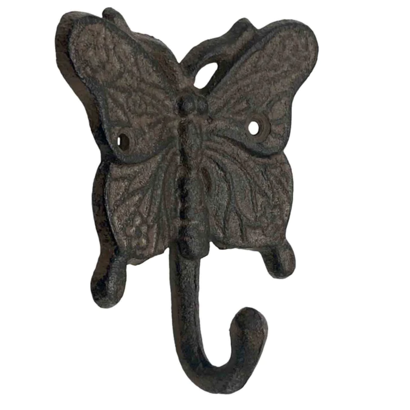 Butterfly cast iron hook