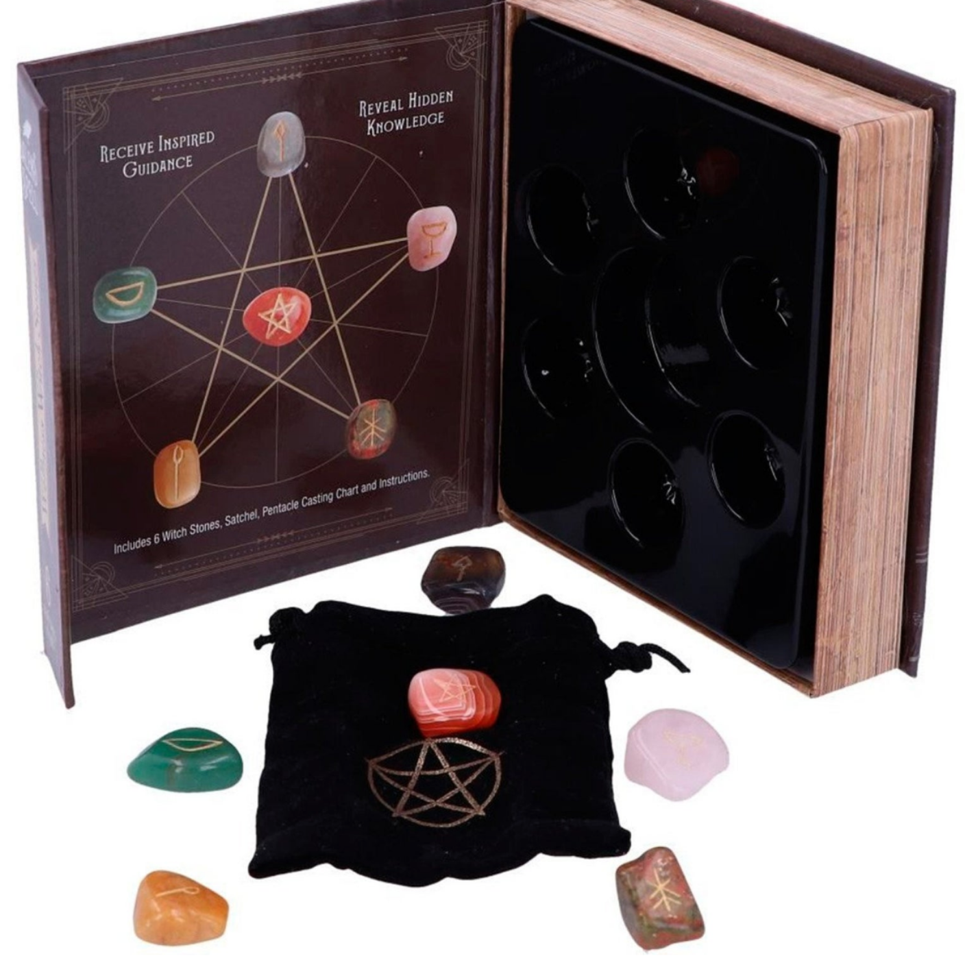 Spell casting crystal set