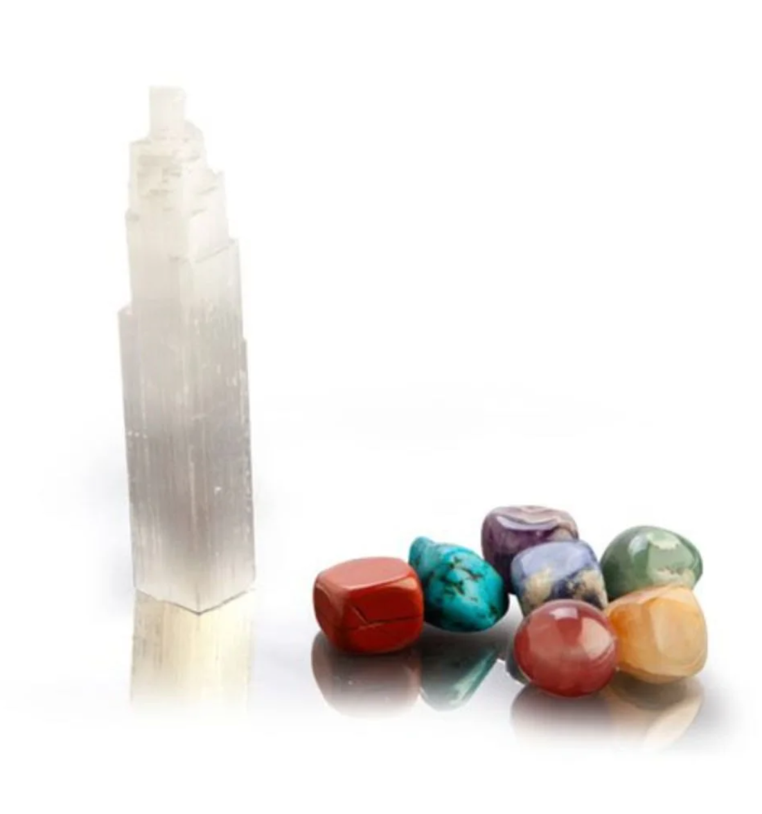 Chakra reiki crystal set